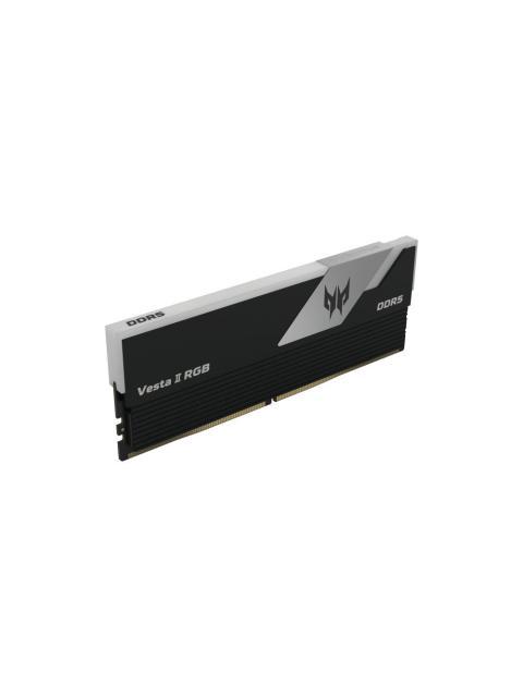 MEMORIA RAM DDR5 GAMING PREDATOR MODELO VESTA II RGB EN KIT DE 64GB (2X32GB) 6400MT-S BL.9BWWR.373