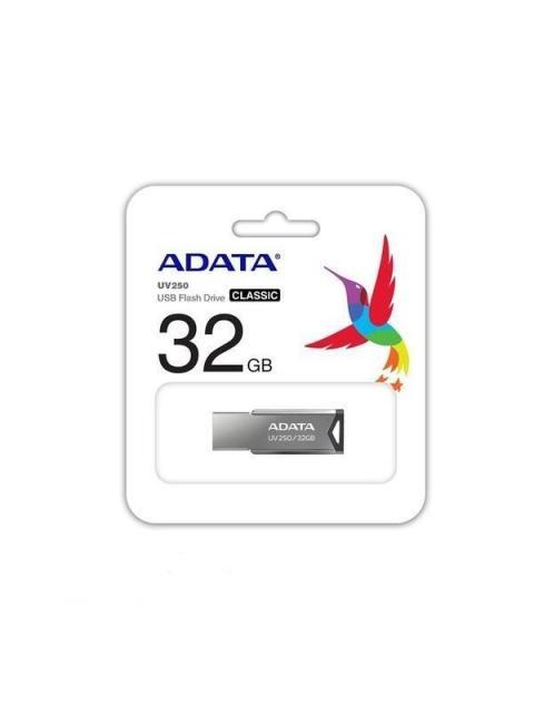 MEMORIA USB 2.0 ADATA UV250 PLATA 32 GB USB TIPO A