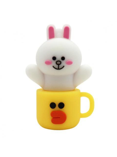 MEMORIA USB BROBOTIX 190432-10 32GB USB 2.0 CONEJO EN TAZA