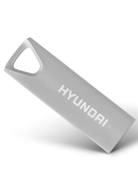 MEMORIA USB HYUNDAI U2BK-16GAS PLATA 16 GB USB 2.0 10 MB-S 3 MB-S