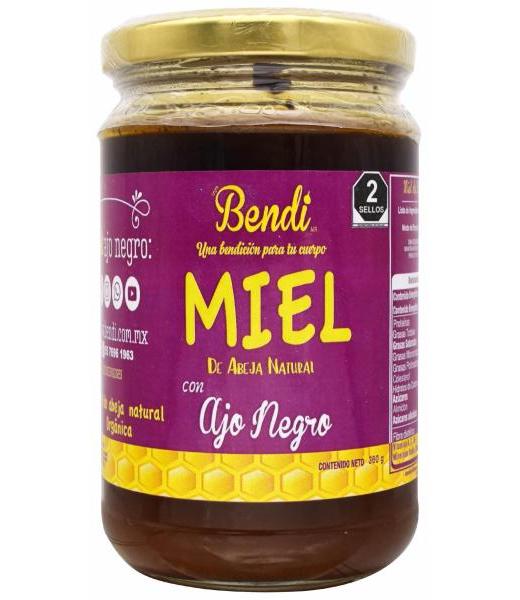 MIEL AJO NEGRO 360 G BENDI