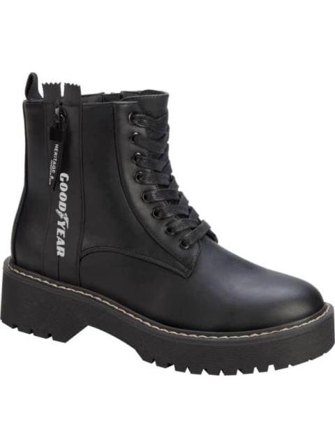BOTA MILITAR FRASE LATERAL NEGRO GOODYEAR