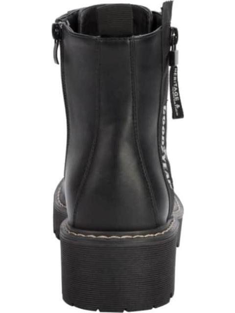 BOTA MILITAR FRASE LATERAL NEGRO GOODYEAR