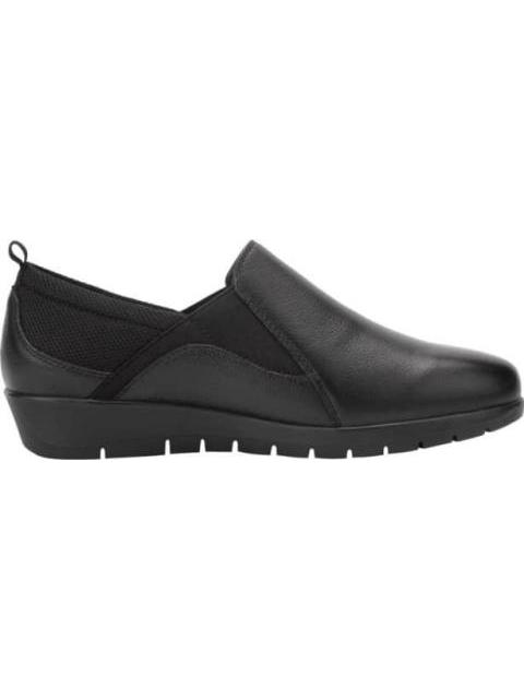 MOCASIN CHOCLO CON ELASTICO NEGRO SCHATZ COMFORT FLEX