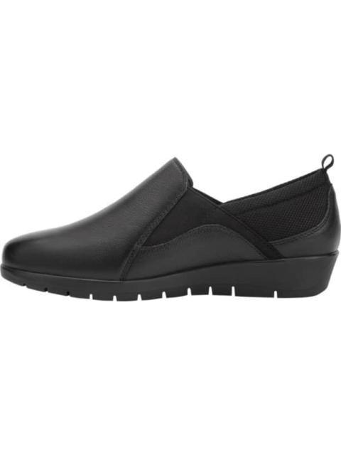 MOCASIN CHOCLO CON ELASTICO NEGRO SCHATZ COMFORT FLEX