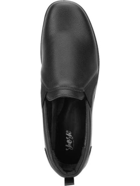 MOCASIN CHOCLO CON ELASTICO NEGRO SHOSH CONFORT