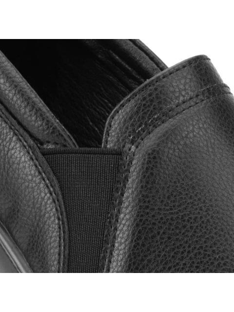 MOCASIN CHOCLO CON ELASTICO NEGRO SHOSH CONFORT