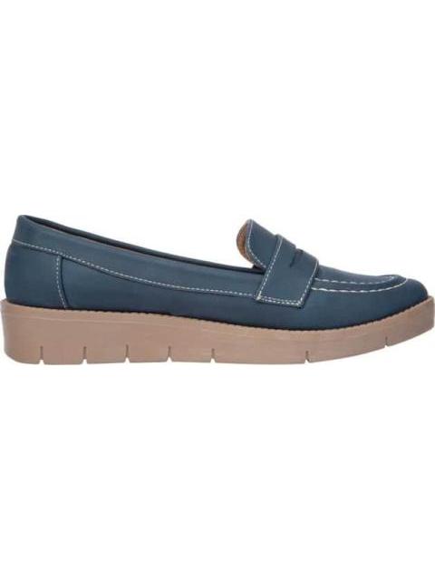 MOCASIN CON ANTIFAZ AZUL INDIGO SHOSH
