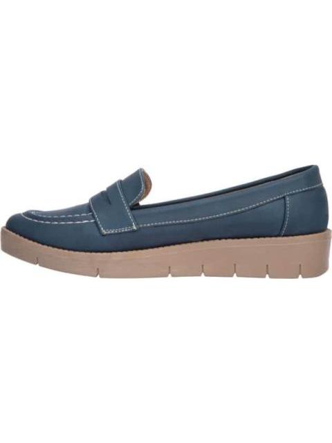 MOCASIN CON ANTIFAZ AZUL INDIGO SHOSH