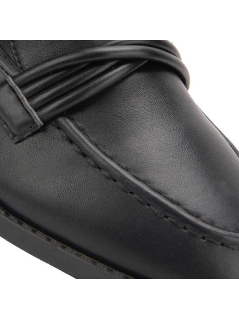 MOCASIN CON ANTIFAZ NEGRO SHOSH