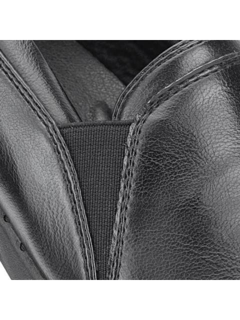 MOCASIN CON ELASTICO NEGRO SHOSH CONFORT