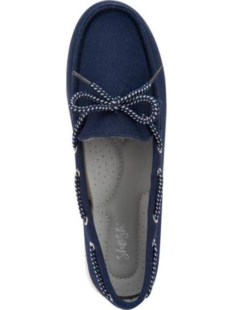 MOCASIN CON MOÑO AZUL MARINO SHOSH