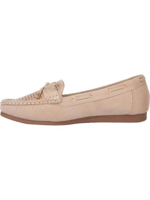 MOCASIN CON MOÑO NUDE SHOSH