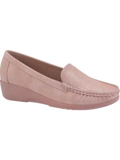 MOCASIN CON PEDRERIA ROSA SHOSH