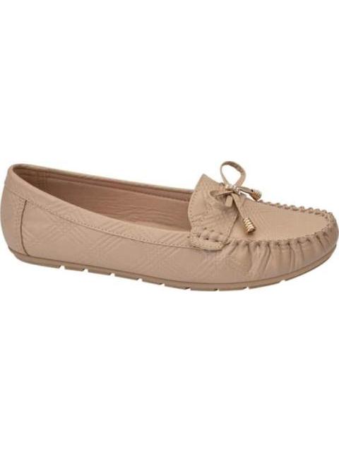 MOCASIN CON PLANTILLA ACOJINADA NUDE SHOSH FLEX