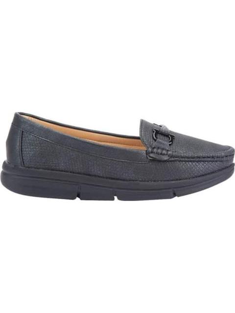 MOCASIN CONFORT CON HERRAJE NEGRO SHOSH