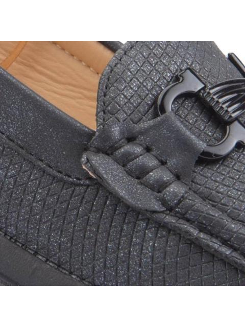 MOCASIN CONFORT CON HERRAJE NEGRO SHOSH