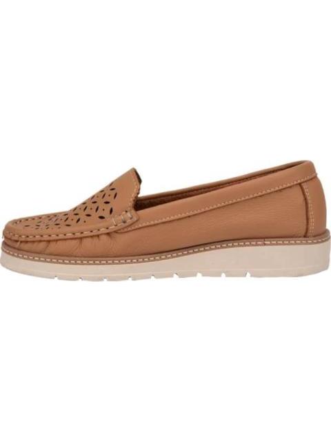 MOCASIN DE PIEL CAMEL SHOSH