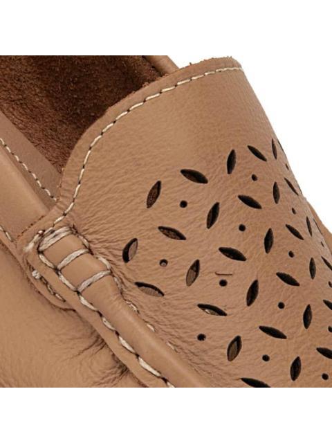 MOCASIN DE PIEL CAMEL SHOSH