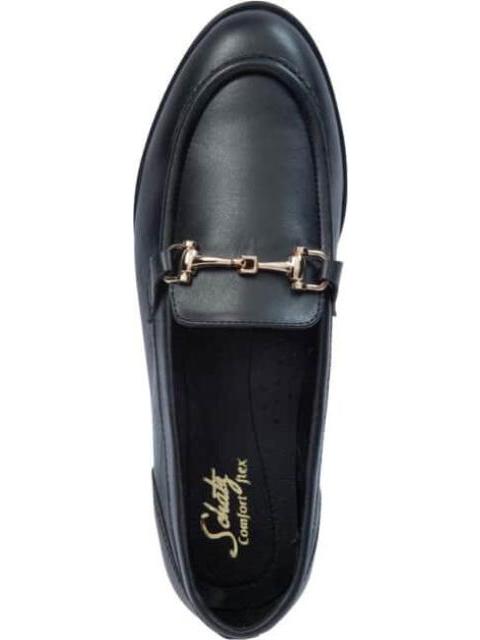 MOCASIN DE PIEL NEGRO SCHATZ COMFORT FLEX
