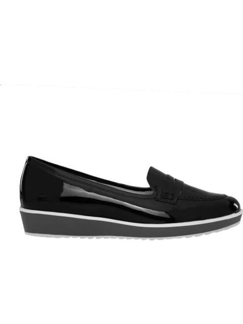 MOCASIN DE PIEL NEGRO VICENZA
