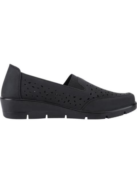 MOCASIN PERFORADO NEGRO SHOSH CONFORT