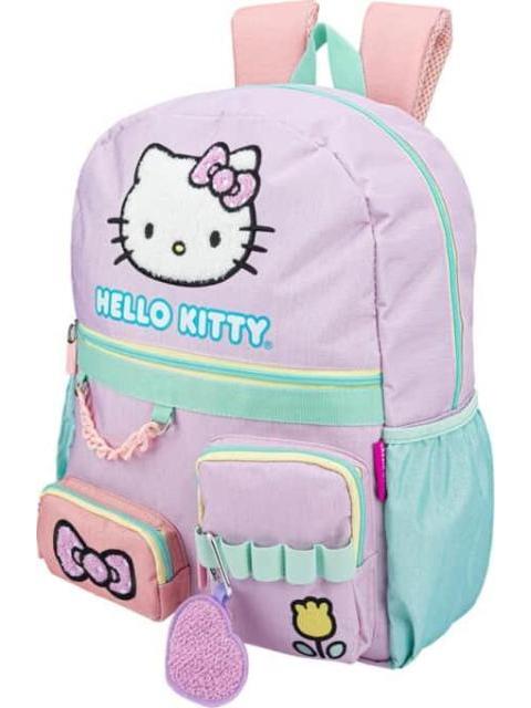 MOCHILA ESCOLAR HELLO KITTY MORADO HELLO KITTY