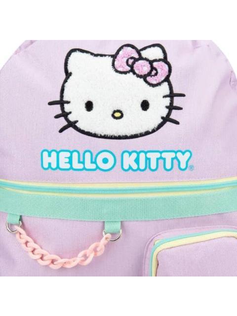 MOCHILA ESCOLAR HELLO KITTY MORADO HELLO KITTY