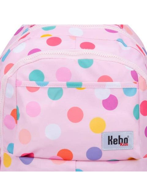 MOCHILA ESCOLAR MULTICOLOR KEBO KIDS