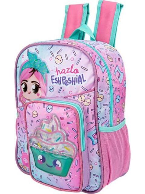 MOCHILA ESCOLAR ROSA MIS PASTELITOS