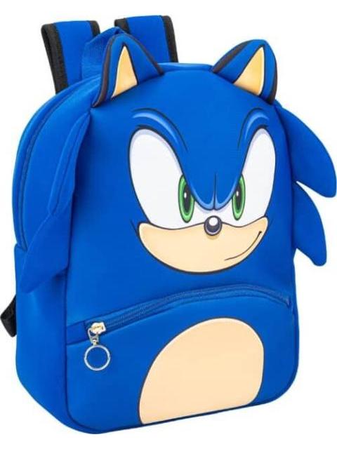 MOCHILA ESCOLAR SONIC AZUL SONIC