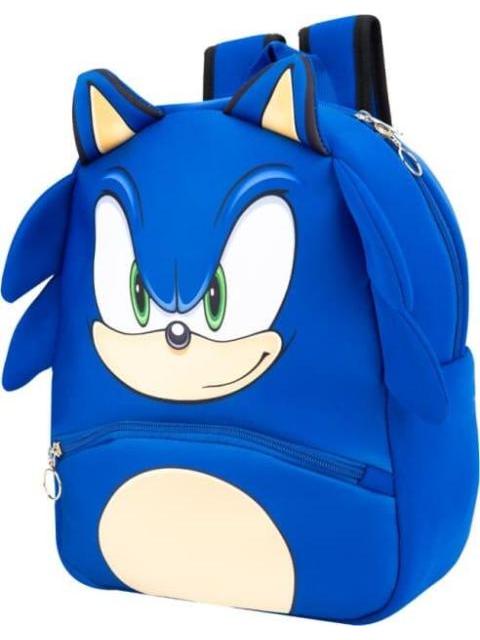 MOCHILA ESCOLAR SONIC AZUL SONIC