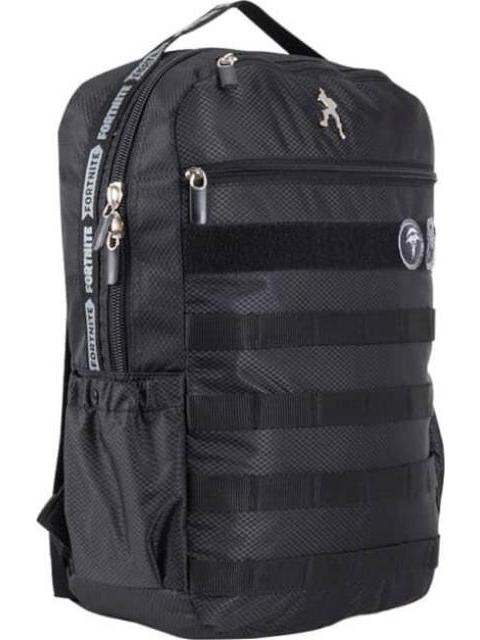 MOCHILA ESCOLAR NEGRO FORTNITE