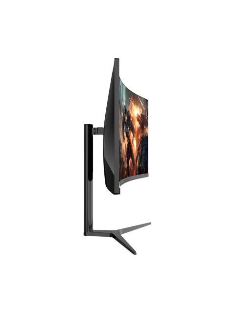 MONITOR GAMER CURVO BALAM RUSH BR-940733 LED 34 3440X1440 ULTRA WIDE QUAD HD G-SYNC-FREESYNC 165HZ HDMI-DISPLAYPORT BOCINAS INTEGRADAS NEGRO
