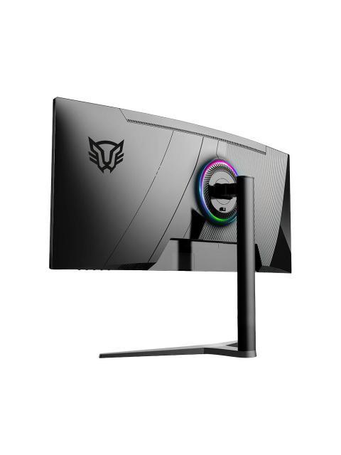 MONITOR GAMER CURVO BALAM RUSH BR-940733 LED 34 3440X1440 ULTRA WIDE QUAD HD G-SYNC-FREESYNC 165HZ HDMI-DISPLAYPORT BOCINAS INTEGRADAS NEGRO