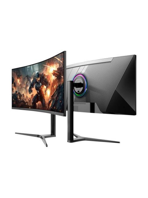 MONITOR GAMER CURVO BALAM RUSH BR-940733 LED 34 3440X1440 ULTRA WIDE QUAD HD G-SYNC-FREESYNC 165HZ HDMI-DISPLAYPORT BOCINAS INTEGRADAS NEGRO