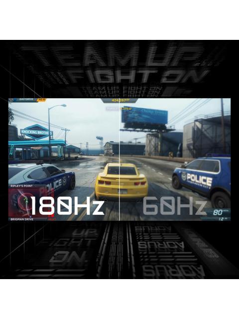 MONITOR GAMER CURVO GIGABYTE GS27FC LCD 27 1920X1080 FULL HD FREESYNC 180HZ HDMI-DISPLAYPORT NEGRO
