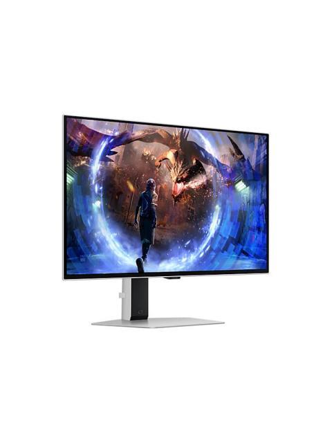 MONITOR GAMER SAMSUNG ODYSSEY G6 OLED 27 2560X1440 QUAD HD FREESYNC 360HZ HDMI-DISPLAYPORT PLATA