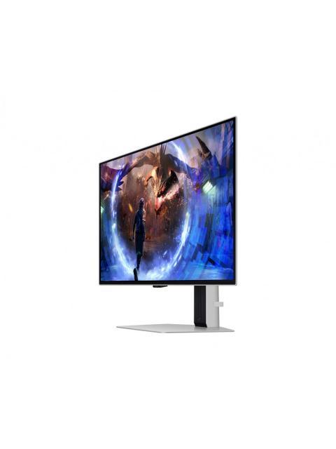 MONITOR GAMER SAMSUNG ODYSSEY G6 OLED 27 2560X1440 QUAD HD FREESYNC 360HZ HDMI-DISPLAYPORT PLATA