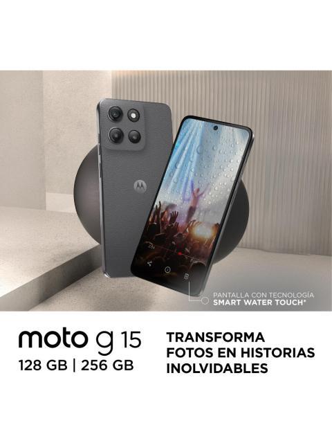 MOTOROLA G15 DUAL SIM 256GB 4GB RAM GRIS