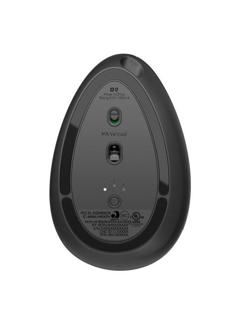 MOUSE ERGONOMICO LOGITECH MX VERTICAL INALAMBRICO OPTICO 4.000DPI RF INALAMBRICO NEGRO