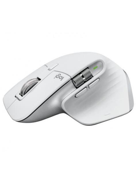 MOUSE ERGONOMICO LOGITECH OPTICO MX MASTER 3S INALAMBRICO BLUETOOTH 8000DPI GRIS PALIDO