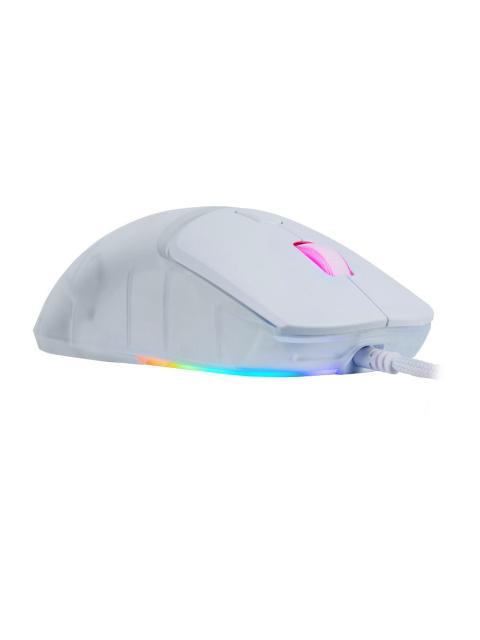 MOUSE GAMER GAME FACTOR OPTICO MOG530 ALAMBRICO USB 12.000DPI BLANCO