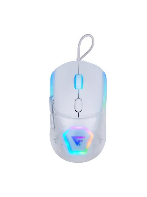 MOUSE GAMER GAME FACTOR OPTICO MOG530 ALAMBRICO USB 12.000DPI BLANCO