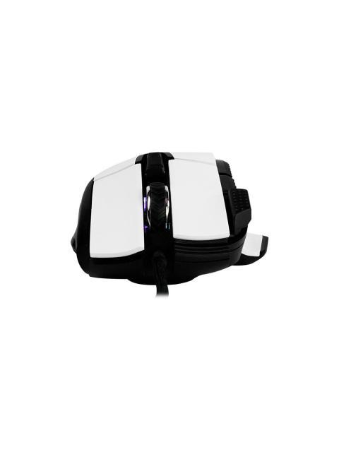 MOUSE GAMER GAME FACTOR OPTICO MOG602-WH ALAMBRICO USB A 19.000DPI BLANCO