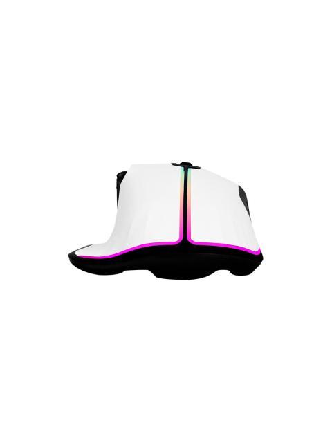 MOUSE GAMER GAME FACTOR OPTICO MOG602-WH ALAMBRICO USB A 19.000DPI BLANCO
