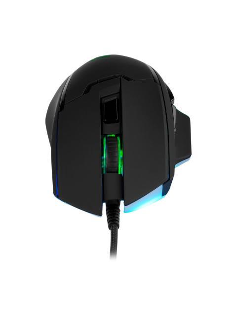 MOUSE GAMER VORAGO OPTICO MO-504 ALAMBRICO USB 6400DPI NEGRO