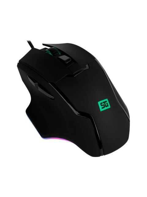 MOUSE GAMER VORAGO OPTICO MO-504 ALAMBRICO USB 6400DPI NEGRO