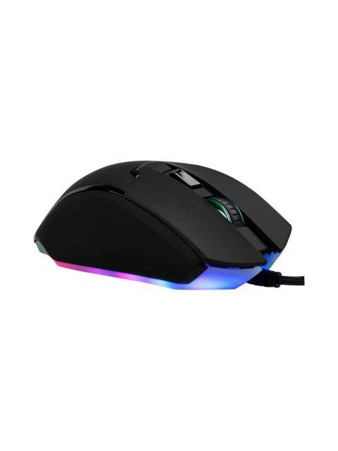 MOUSE GAMER VORAGO OPTICO MO-504 ALAMBRICO USB 6400DPI NEGRO
