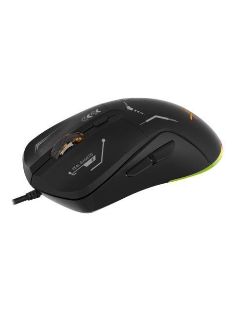MOUSE GAMER XZEAL OPTICO STARTER ALAMBRICO USB 7200DPI NEGRO